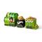 Glitzhome® Set of 3 St. Patrick's Resin Leprechaun Train Table Decor